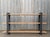 New Custom Etagere with Three Oak Shelves and Iron Structure For Sale - Image 4 of 18