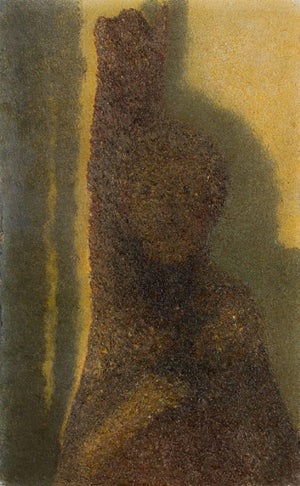 Lawrence Rothbort, Studio Interior Still Life with Carved Wood Sculpture
