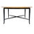 Mid-Century Modern Vintage Mid-Century Modern Oval Cocktail Table With Dandelion Motif on Lacquered Faux Bamboo Base by Kittinger For Sale - Image 3 of 10