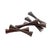 Mid-Century Modern Set of 6 Saap Danish Modern Rosewood Turned Wooden Knife Rest by Michael Bloch For Sale - Image 3 of 15
