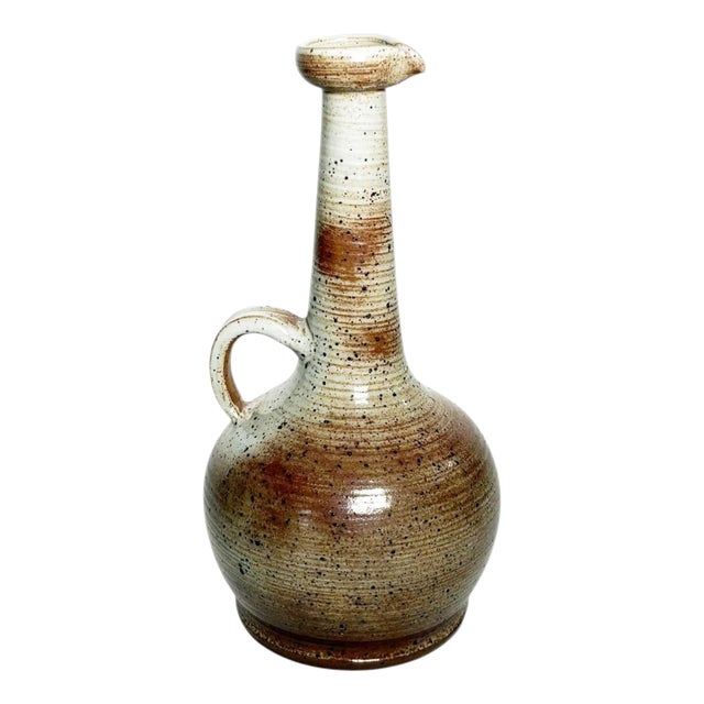 Vintage French Ceramic Vase from Le Marais, 1950 For Sale