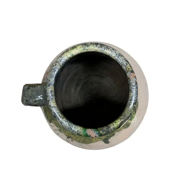 1940s Vintage Turkish Terracotta Oil Jar For Sale - Image 5 of 6