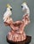 Vintage Italian Majolica Ceramic Cockatoo Planter on a Branch Stump For Sale - Image 9 of 9