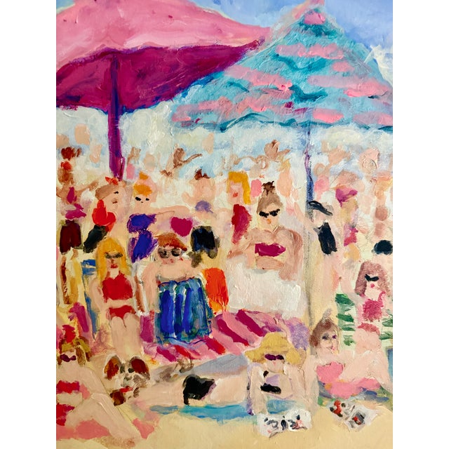 Impressionist Fourth of July , the Warmth of a Summer Breeze For Sale - Image 3 of 4