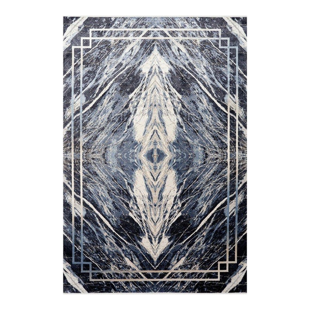 Handwoven Contemporary Turkish Area Rug 6x10 For Sale