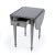 Traditional Glenview Gary Pembroke Side Table, Gray For Sale - Image 3 of 10
