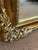 Large Gold Roccoco Italian Style Vintage Mirror For Sale - Image 4 of 9