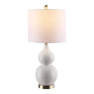 Safavieh Emery Table Lamp - Ivory
