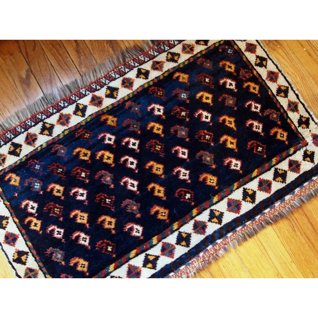 1890s Handmade Antique Persian Collectible Luri Bagface For Sale In New York - Image 6 of 9