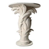 Vintage Plaster Console in manner of Serge Roche For Sale