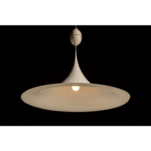 MCM "Tulip" Dining Set With Pendant Light After Eero Saarinen For Sale In Chicago - Image 6 of 18