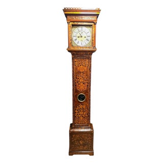 William & Mary Marquetry Longcase Clock by Joseph Windmills London, 1690 For Sale