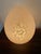 Vintage Egg-Shaped Pink Vianne Glass Lamp, 1970s For Sale - Image 3 of 17