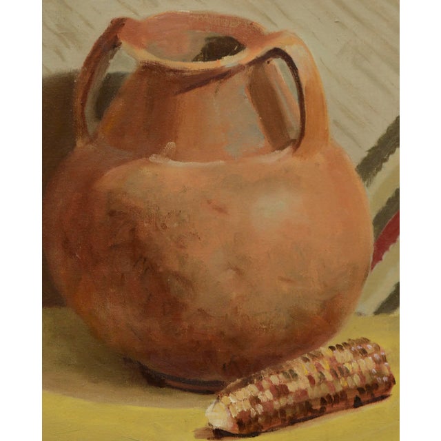 Mid Century Southwest Still Life -- Hopi Relics by Berl Johnson For Sale - Image 4 of 8