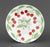 Richard Ginori Cherry Motif Porcelain Partial Dinner Service Set, comprising: five two handled soup bowls, 11 bread and...