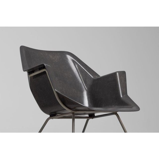 Model 416 Armchairs by Wim Rietveld and Andre Cordemeyer for Gispen, 1957, Set of 2 For Sale - Image 10 of 18