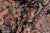 Textile Elegant Kashan Pak-Persian Black/Gold Wool Rug - 8'11'' X 12'1'' For Sale - Image 7 of 9