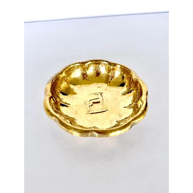 Art Deco Weimar Germany Art Deco Brass Bowl, Dresden 1925 For Sale - Image 3 of 6