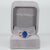 Modern 2.1Ct Boulder Opal Cabochon Ring With Natural Diamond Accents: Solid 14k Gold, Size 6.75 For Sale - Image 3 of 10