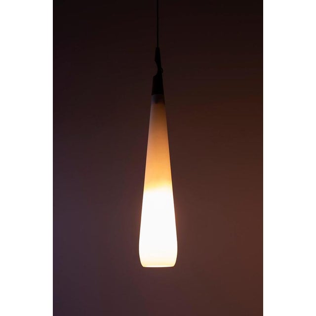 Droppen Ceiling Pendant by Uno & Östen Kristiansson for Luxus, 1950s For Sale - Image 9 of 10