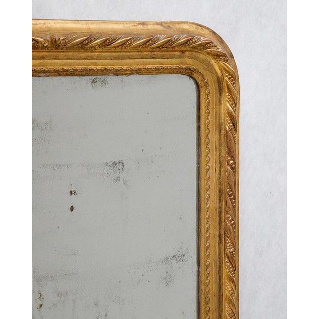 Mirror with Faux Ribbon Frame For Sale - Image 6 of 12