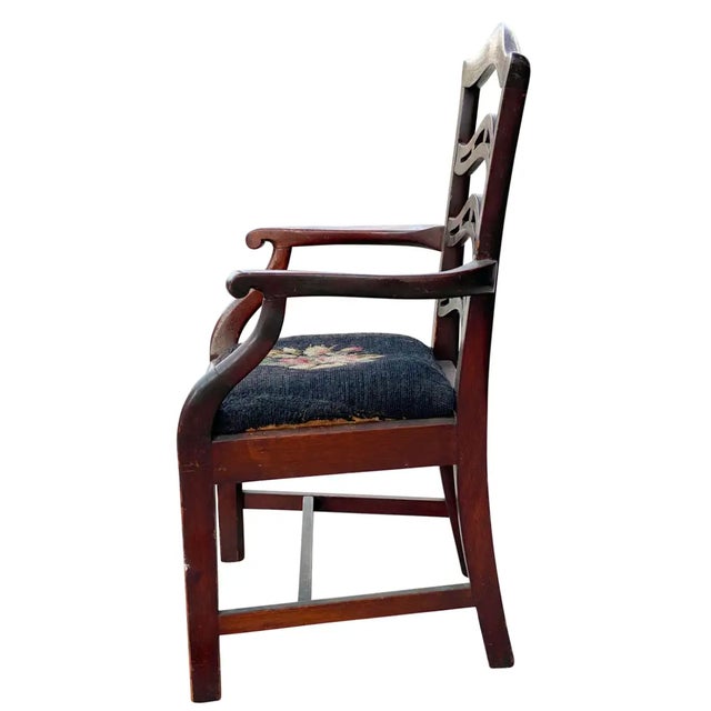 George III Mahogany Childs Armchair For Sale - Image 4 of 8