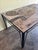 Signed Uli Böege Mosaic table, 1995. Monumentally-sized, super rare example of Post Punk Los Angeles artist Uli Boege's...