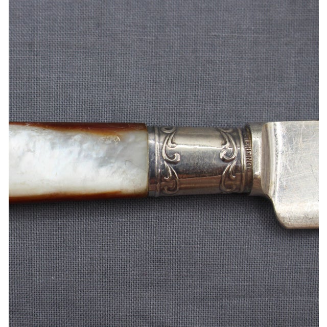 Metal Circa 1900 American Dinner Knives by Northampton Cutlery Co. - Set of 12 For Sale - Image 7 of 7