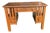 Antique Mission Style Quartersawn Oak Desk | Arts & Crafts Era Kneehole Library Writing Table For Sale