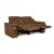 Modern Maestra 2-Seater Sofa in Brown Leather from Mondo For Sale - Image 3 of 9