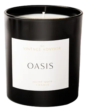Oasis Hand-Poured Natural Wax Candle