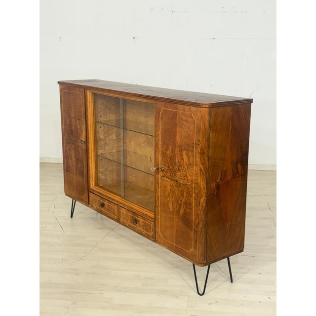 Vintage Highboard or Display Cabinet For Sale - Image 6 of 11