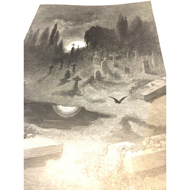 Gustave Doré Illustrated the Raven by Edgar Allen Poe 1st American Edition 1884 For Sale - Image 11 of 18