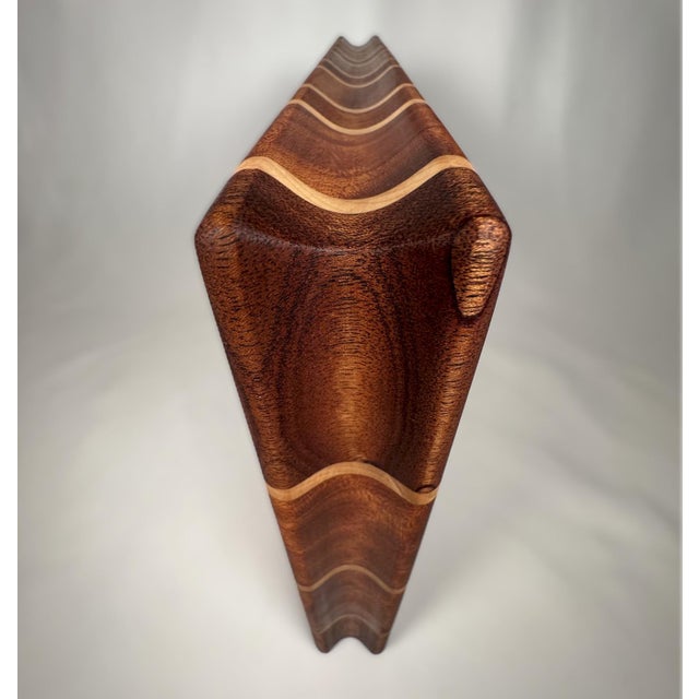 2020s Ember-Grid Charcuterie Board (End-Grain) For Sale - Image 5 of 8