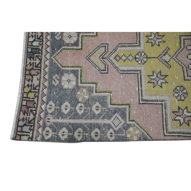 Turkish Vintage Turkish Rug 2'5" x 8'9" For Sale - Image 3 of 6