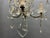 Italian Crystal and Murano Glass Chandelier, 1950s For Sale - Image 10 of 14
