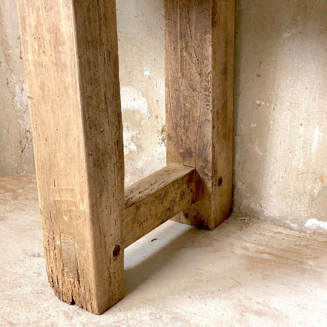 Vintage Oak Workbench, 1950s For Sale - Image 11 of 13