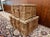 Classic Wicker Basket Travel Case (Set of 2) For Sale - Image 3 of 7