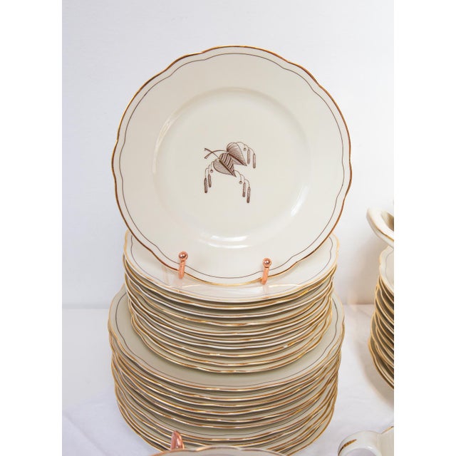 Swedish Dinner Service in Porcelain, Set of 42 For Sale - Image 4 of 14