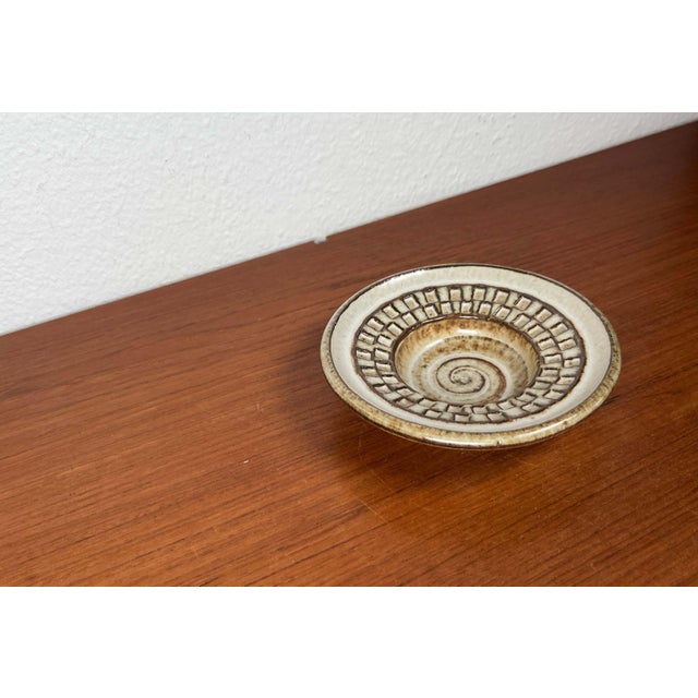 Mid-Century Modern Danish Studio Pottery Bowl from Søholm, 1960s For Sale - Image 9 of 18