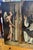 Spanish School Artist, Annunciation Triptych, 17th Century, Oil on Canvas For Sale - Image 11 of 14