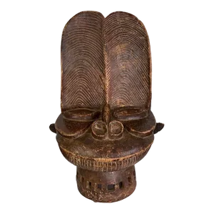 Antique Hand Carved Cameroonian Batcham Headdress