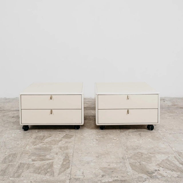Modern Hennè Nightstands by George Coslin for Longato, 1970, Set of 2 For Sale - Image 3 of 13