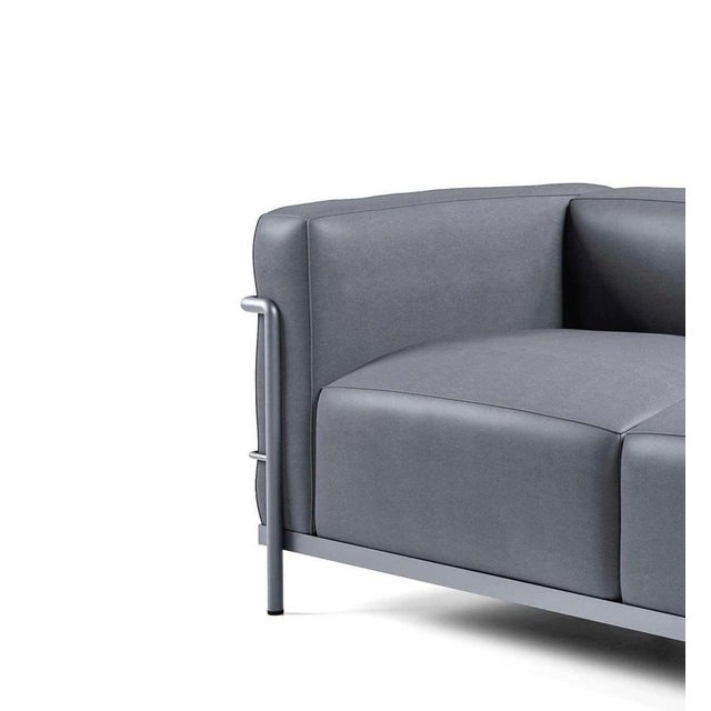 Metal Grand Confort Sofa by Le Corbusier For Sale - Image 7 of 14