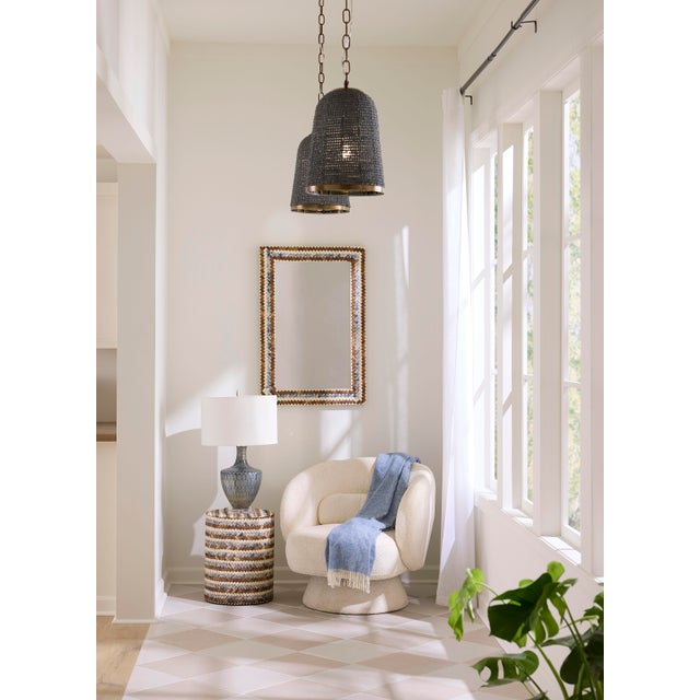 Boa Table Lamp, Indigo Etched Glass Expertly hand-cut glass forms the deliciously serpentine base of this supremely chic...