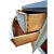Traditional Vintage Morganton Furniture Gustavian-Style Blue Gray Painted Serpentine Sideboard For Sale - Image 3 of 6