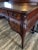 Wood 1930s French Style Mahogany Writing Desk For Sale - Image 7 of 8