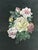 Antique Victorian Metamorphic Mahogany Fire Screen Table with Hand Painted Floral, 1890s For Sale - Image 4 of 11