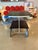 1990s 1990s Italian Postmodern Raul Barieri Ycami Attributed Convertible Folding Bar Cart Italian Aluminum Coffee Table Adjustable Mago For Sale - Image 5 of 18