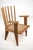Wood Oak and Fabric Dining Chairs attributed to Guillerme et Chambron for Votre Maison, 1960s, Set of 2 For Sale - Image 7 of 9